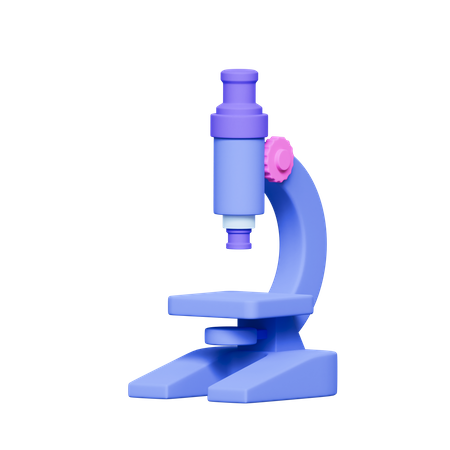 Microscope  3D Icon