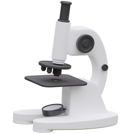 Microscope  3D Icon