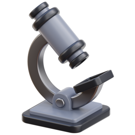 Microscope  3D Icon