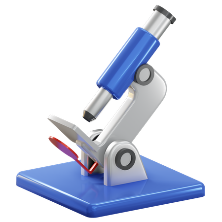Premium Microscope 3D Illustration download in PNG, OBJ or Blend format