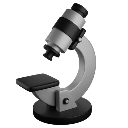 3 D Illustration Microscope 3D Illustration