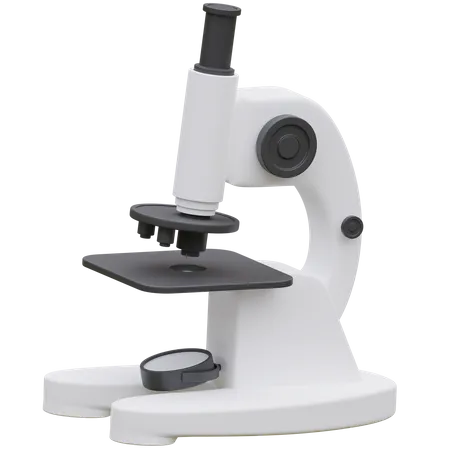Microscope Science 3 D Icon Illustration 3D Icon