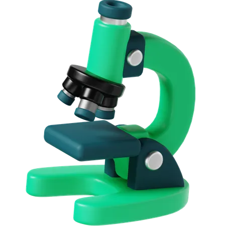 Microscope 3 D Icon 3D Icon