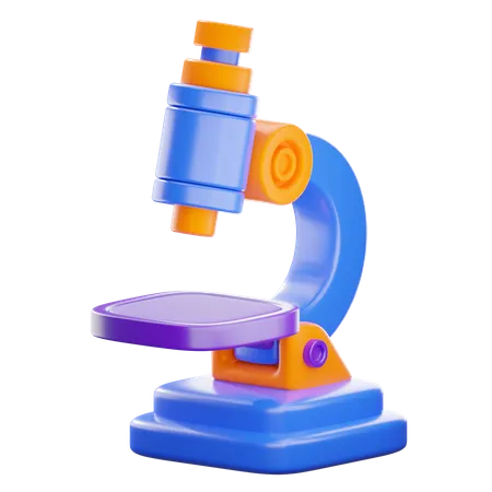 Microscope 3 D Icon Ilustration 3D Icon