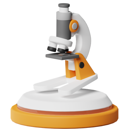 Microscopio  3D Icon