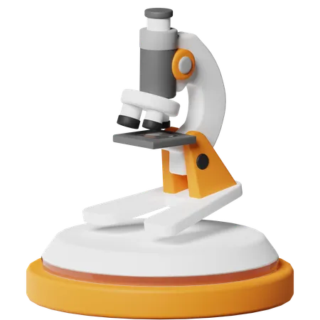 Microscopio  3D Icon