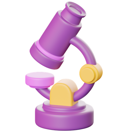 Microscópio  3D Icon