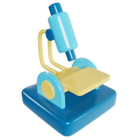 Microscopio  3D Icon