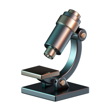 Microscopio  3D Icon