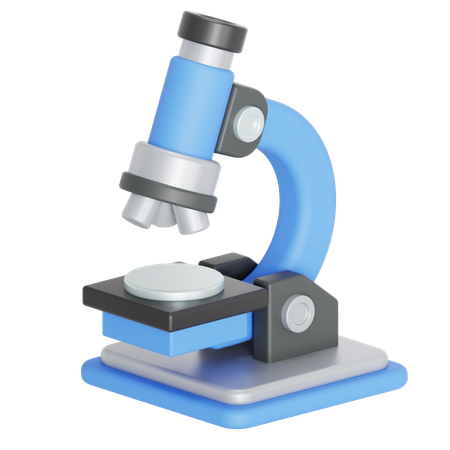 Microscopio  3D Icon