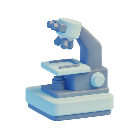 Microscopio  3D Icon