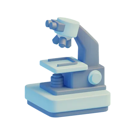 Microscopio  3D Icon