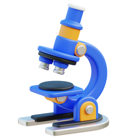 Microscopio  3D Icon