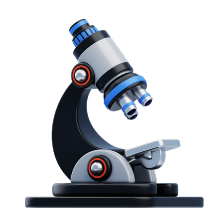 Microscopio  3D Icon