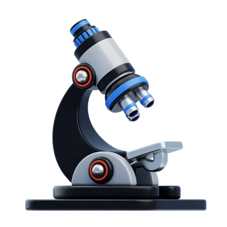 Microscopio  3D Icon