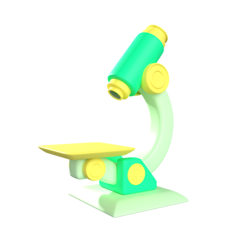 Microscopio  3D Icon