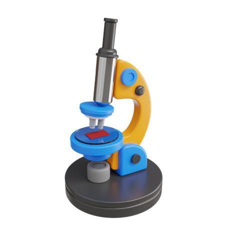 Microscopio  3D Icon