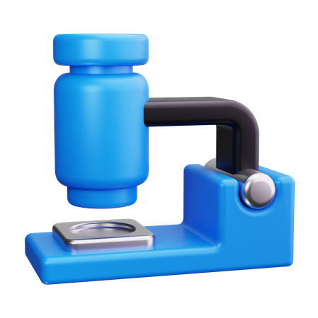 Microscopio  3D Icon