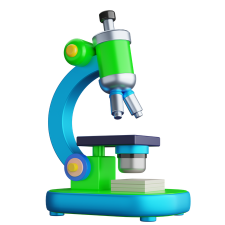 Microscopio  3D Icon