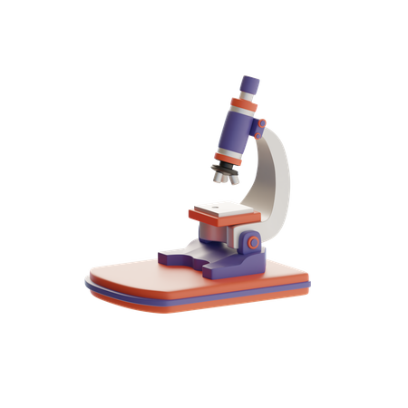 Microscopio  3D Icon
