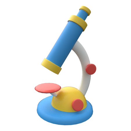 Microscópio  3D Icon