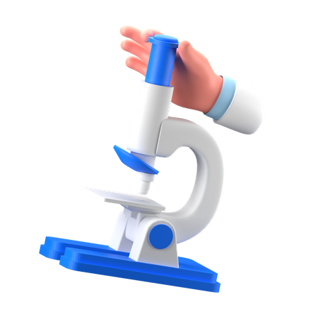 Microscópio  3D Icon