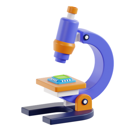 Microscopio  3D Icon