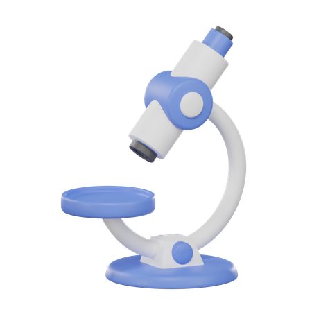 Microscopio  3D Icon