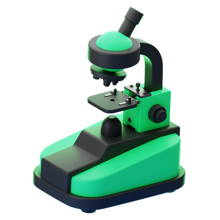 Microscopio  3D Icon