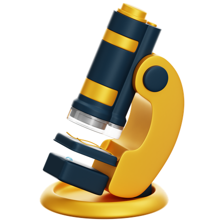 Microscopio  3D Icon