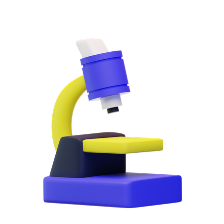 Microscopio  3D Icon