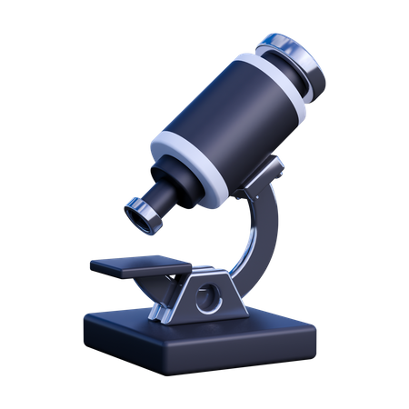 Microscopio  3D Icon