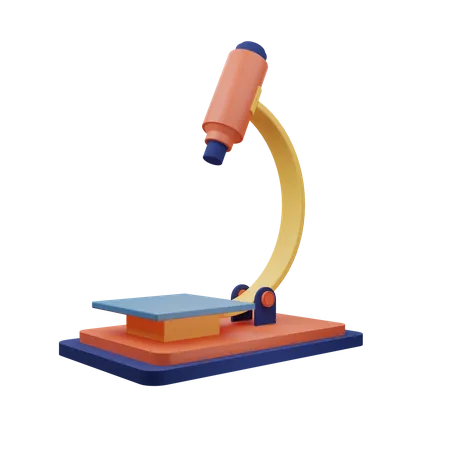 Microscópio  3D Icon