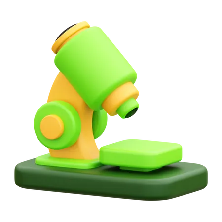 Microscopio  3D Icon