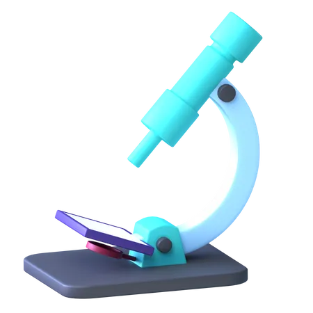 Microscopio  3D Icon