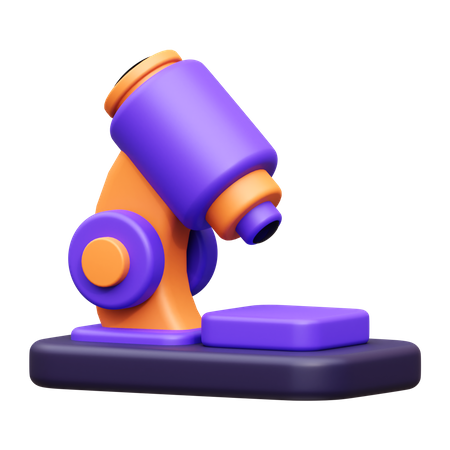 Microscópio  3D Icon