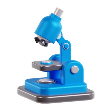 Microskop  3D Icon