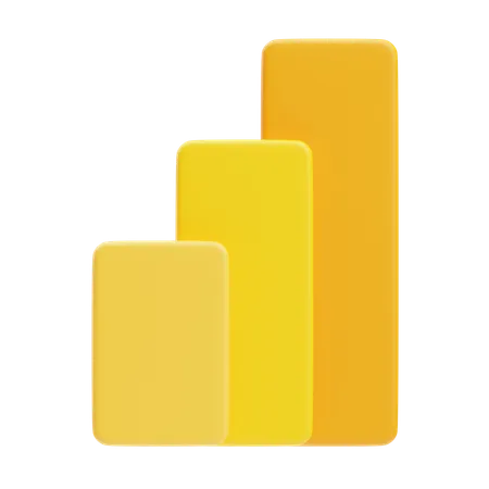 Microsoft Power BI  3D Icon