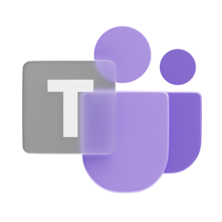 Microsoft Teams  3D Icon