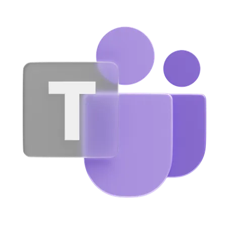 Microsoft Teams  3D Icon