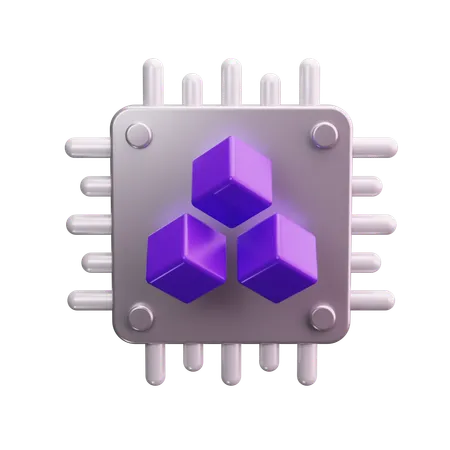 Microsserviços  3D Icon