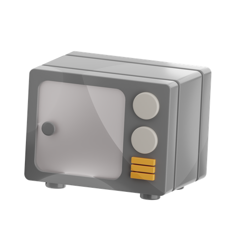 Microwave  3D Icon