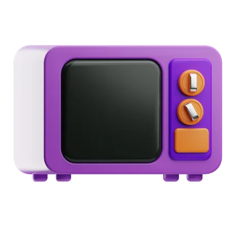 Microwave  3D Icon