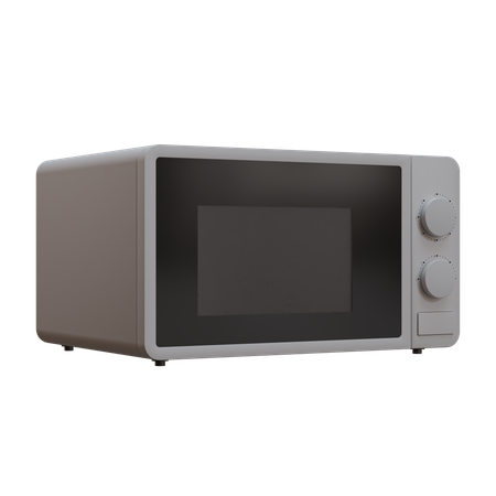 Microwave  3D Icon