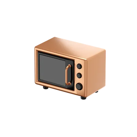 Microwave  3D Icon