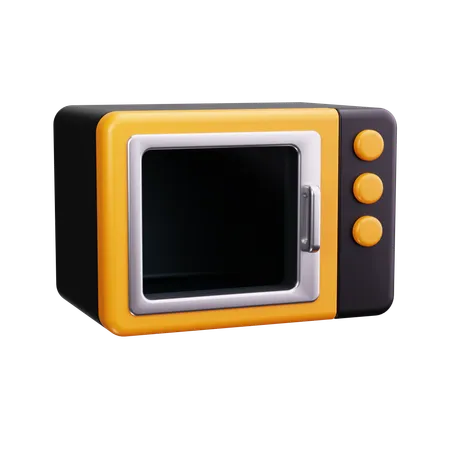 Microwave  3D Icon