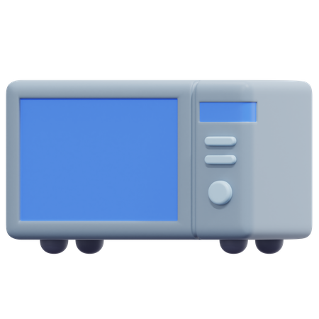 Microwave  3D Icon