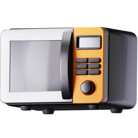 Microwave  3D Icon