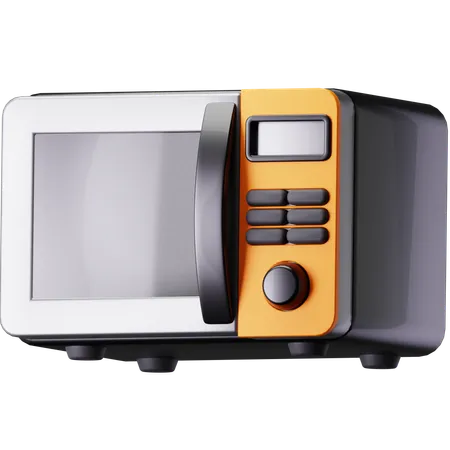 Microwave  3D Icon