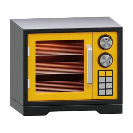 Microwave  3D Icon
